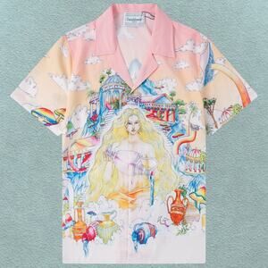 Casablanca Pink Short Sleeve Shirt